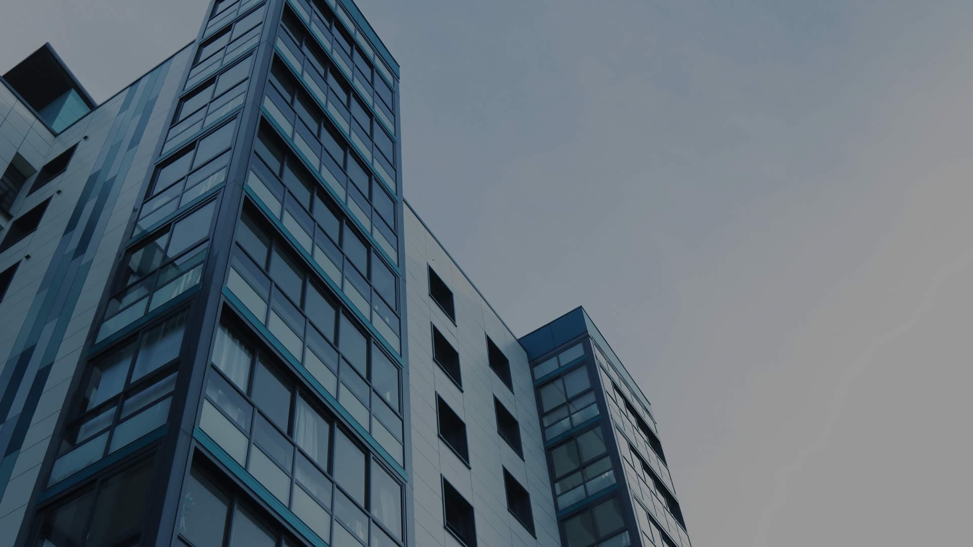 Modern property building
