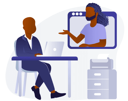 Team member learning Hutstack during onboarding