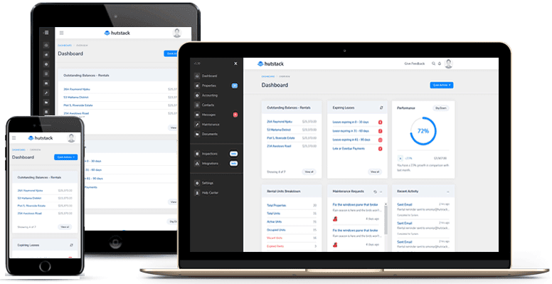 Hutstack dashboard on multiple devices